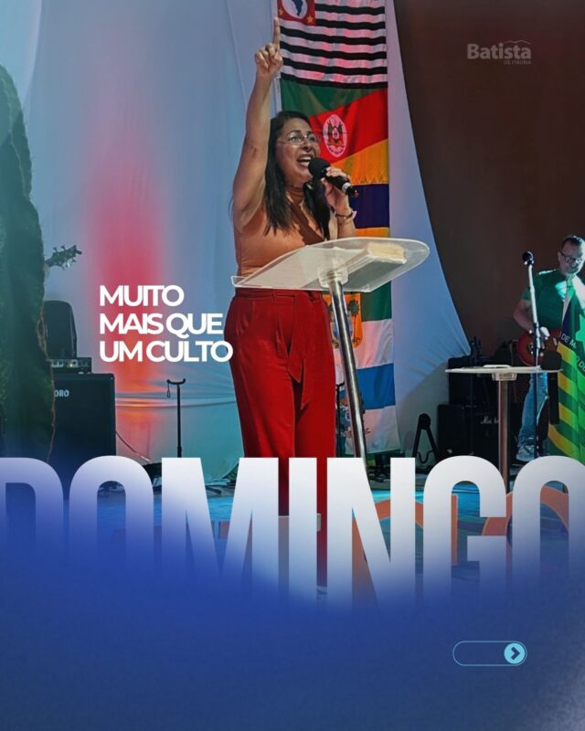 Muito mais que um culto. Vivência. Adoração. Missão. Presença. Entrega. Exaltação. Vida na vida. Cuidado. Um encontro marcado para viver a fé, servir uns aos outros e experimentar a presença de Deus em comunidade. Porque igreja é muito mais do que estar em um lugar. É viver uns com os outros. Um encontro marcado. Até o próximo domingo.