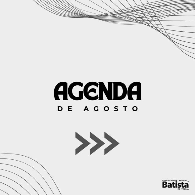 ✨ Agosto chegou, e Deus já preparou grandes coisas para nós! ✨ Nossa agenda do mês está repleta de oportunidades para crescer na fé, fortalecer a comunhão e viver momentos especiais na presença do Senhor. 📅 Confira a programação, anote as datas e participe de tudo o que Deus tem preparado para a nossa igreja. Chame sua família, convide um amigo e venha fazer parte de cada encontro! Que este seja um mês de crescimento, transformação e muitas bênçãos. 💙 "Alegrei-me quando me disseram: Vamos à casa do Senhor." — Salmos 122:1 #pibitaúna