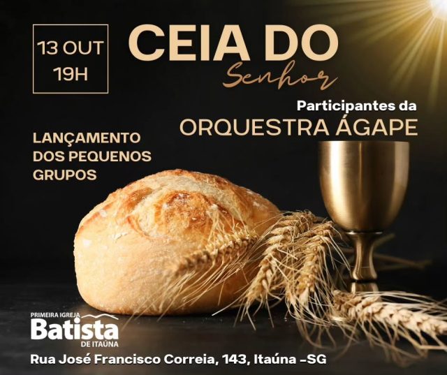 Neste domingo, um momento muito especial. Esperamos por você e sua família 😊