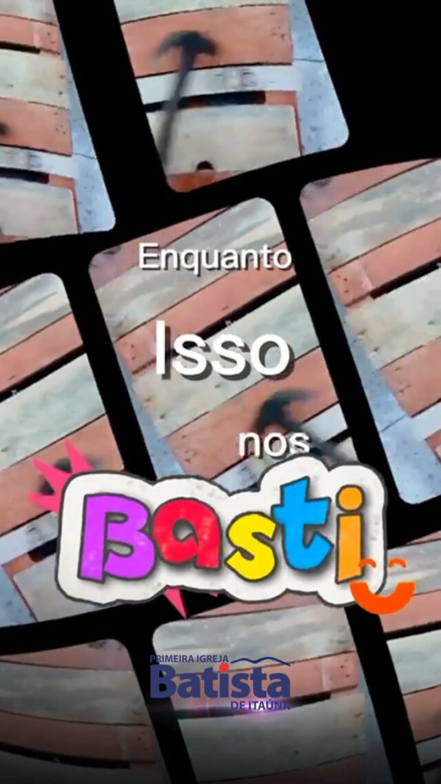 É DOMINGO AGORA! Os bastidores estão a todo vapor, e estamos preparando tudo com muito carinho para viver uma noite especial na presença de Deus! TODOS NA ARCA: uma família, muitos animais e um Deus fiel. Nossas crianças estão se preparando para esse momento, e você não pode ficar de fora! Chame a família, convide os amigos, traga mais crianças e compartilhe esse convite. É neste domingo! Vamos juntos celebrar!